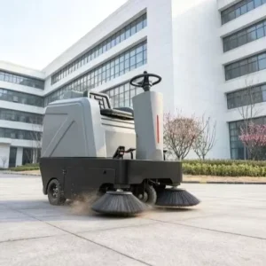 Ride-On Floor Sweeper for Office Buildings, Corporate Campuses and Business Complexes