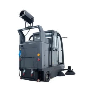 Ride On Floor Sweeper with 48V 100Ah Battery for Warehouse Cleaning