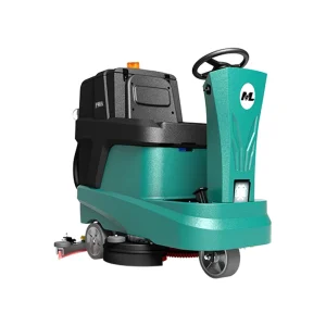 Ride-On Industrial Sweeper 1200mm Sweeping Width Battery Powered Cleaning Machine