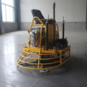 Ride-On Power Trowel Machine with Hydraulic Control for Concrete Floor Troweling and Polishing