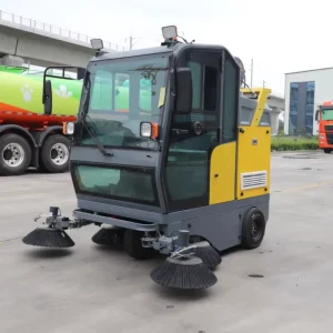 Ride on Electric Floor Sweeper Industrial Road Cleaning Machine for Factory Warehouse School Community Property