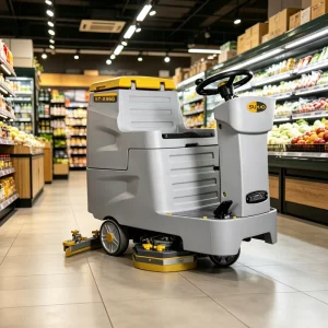 Ride on Floor Scrubber Commercial Cleaning Machine SUTO ST X660 for Warehouse and Factory