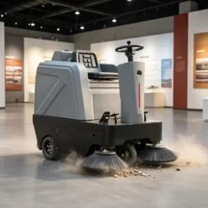 Ride-on Floor Sweeper for Exhibition Centers Museums and Convention Halls Commercial Cleaning Machine