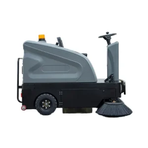 Ride on Floor Sweepers Waterproof Sweeper Garbage Bin Capacity 120L Floor Powerful Sweeper Machine