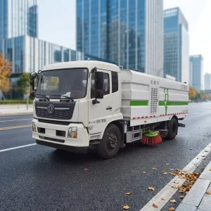 Ride-on Industrial Dry and Wet Vacuum Floor Sweeper for Large Areas