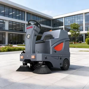 Road Cleaning Machine Power Broom Sweeper for Outdoor Floors