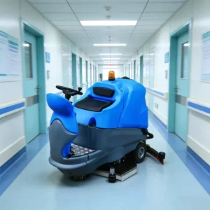 Road Scrubbing Machine Ride on Floor Scrubber Industrial Scrubber Commercial Cleaning Equipment for Sale