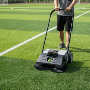 Road Sweeper Versatile 25L ABS Sweeping Machine for Roads Warehouses Artificial Grass and Public Spaces