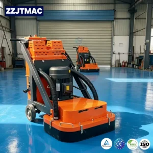 Rod Floor Grinder for Epoxy and Concrete Pavement with Dust-Free Polishing