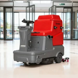 Roller Brush Automatic Floor Scrubber Cleaning Machine