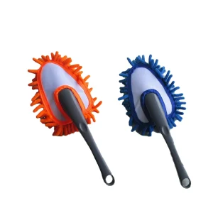 Rotatable Chenille Car Cleaning Mop Towel for Dust Removal, Windows, Tires, and Car Body