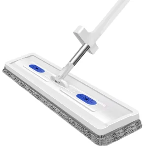 Rotatable Household Flat Mop with Cleaning Liquid Compartment for Dry and Wet Cleaning