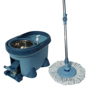 Rotating Pedal Mop Bucket with Centrifugal Spin System