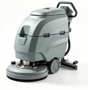 Rotational Molding Floor Scrubber Dryer Battery Powered Hand Push Floor Cleaning Machine with Roto Mold Shell