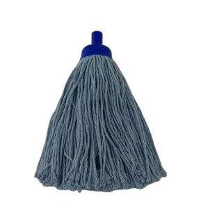 Round Head Wet Mop with Absorbent Cotton Mop Head for Household Floor Cleaning