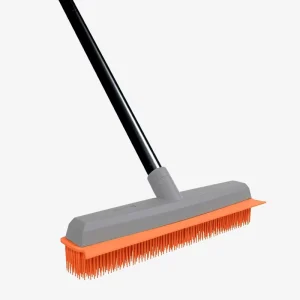 Rubber Pet Hair Removal Brush with Squeegee and TPR Broom