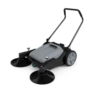 S1 Manual Push Cleaning Sweeper with Adjustable Dual Brush Heads