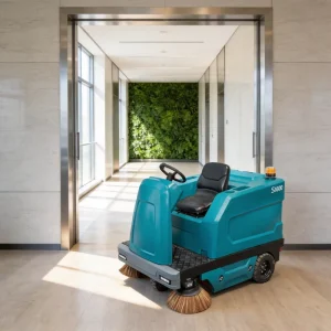 S1600 Ride-On Electric Vacuum Multi-Surface Factory Floor Sweeper