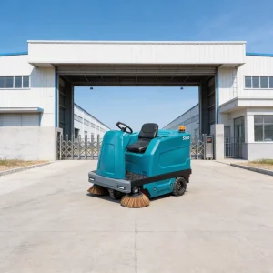 S1600 Ride on Compact Vacuum Atomization Watering Technology Mall Floor Sweeper
