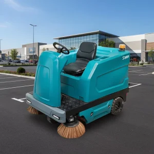 S1600 Ride-on Compact Vacuum Floor Sweeper