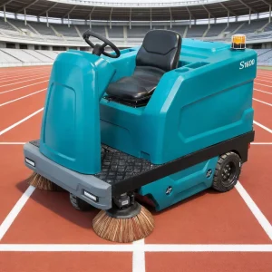 S1600 Ride on Electric Automatic Corrosion Resistant Body Hospital Floor Sweeper