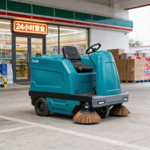 S1600 Ride on Industrial Automatic 360° View Warehouse Floor Sweeper