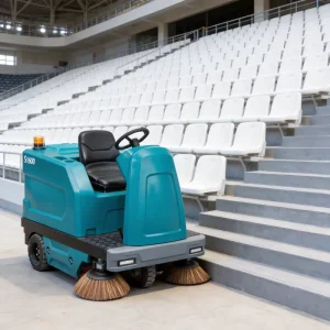 S1600 Ride on Industrial Automatic Long Runtime Warehouse Floor Sweeper