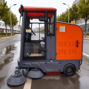 S1900 Metal 3-Wheel Electric Sanitation Tricycle Road and Floor Sweeper with Rust-Resistant Design