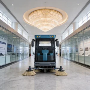 S2000 Low-Dust Ride-On Automatic Compact Warehouse Floor Sweeper with Sealed Dust Circulation