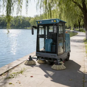 S2000 Ride-On Electric Floor Sweeper with 6-Hour Continuous Operation