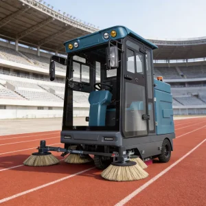 S2000 Ride-On Electric Floor Sweeper with 8 m² Filter Area