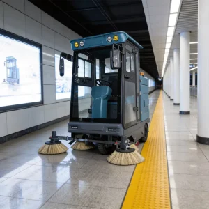 S2000 Ride-On Industrial Floor Sweeper with Dust Suppression