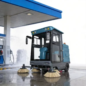 S2000 Ride-On Vacuum Floor Sweeper for Logistics Facilities