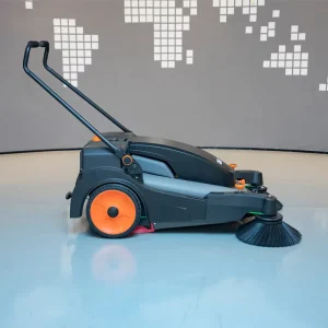 S2Pro Industrial Hand Push Floor Sweeper Machine Road Street Sweeper