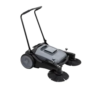 S480 Hand Push Road Walk Behind Floor Sweeper Street Paddock Cleaning Manual Sweeper