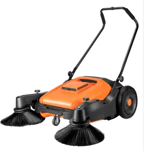 S480 Walk-Behind Mini Floor Sweeper Cleaner Machine