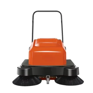 SBN-1050 Electric Walk-Behind Industrial Floor Sweeper with 1200mm Sweeping Width, 48V Battery, and 105L Hopper
