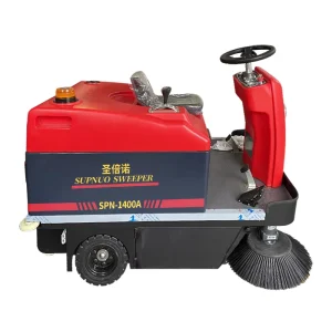 SBN-1200A 48V Electric Ride-On Industrial Commercial Floor Sweeper with Side Brush, 1200mm Sweeping Width, and 8000 m²/h Capacity