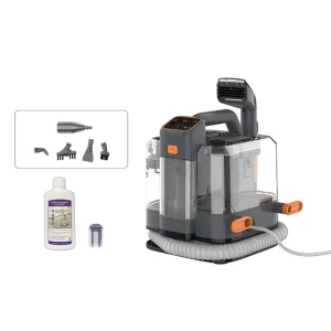 SC-052A 1600W Electric Carpet Cleaner Machine Orange European Socket Wet/Dry Hot Water Spray