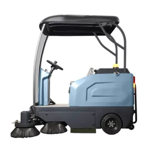SJ1900 Ride-on Floor Cleaning Machine with Dual Brush Technology and Heavy-Duty Drive Motor