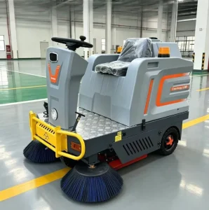 SP-1300 Commercial Ride-On Sweeper for Airport Terminals and Railway Stations