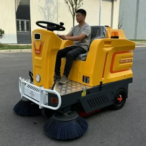 SP-1300 Floor Sweeper for Airport Warehouse and Industrial Facility Cleaning