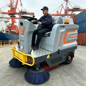 SP-1300 Heavy-Duty Industrial Sweeper for Construction Sites and Industrial Zones