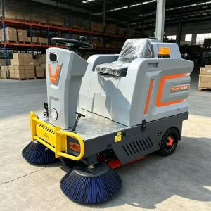 SP-1300 Industrial Ride-On Sweeper 8000-10000 sqm Per Hour for Factory Workshop Floor Cleaning