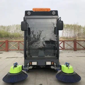 ST-BR 220-180R Electric Street Sweeper Machine with Fog Cannon for City Roads Industrial Parks and Communities