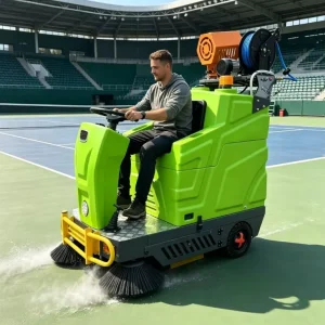 ST BR 6065C Electric Street Sweeper Machine for Schools Warehouses Industrial Areas and Public Roads