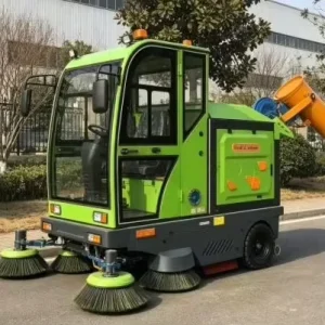 ST D1900 Automatic Ride-On Floor Scrubber for Concrete, Epoxy and Tile Floors