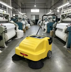 ST E01 Electric Floor Sweeper for Airport Terminal and Railway Station Cleaning
