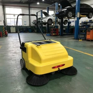ST E01 Walk Behind Sweeper for Industrial Park and Warehouse Cleaning