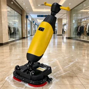 ST-X430 Compact Scrubber Dryer for Tile Floors in Offices, Stores and Commercial Buildings